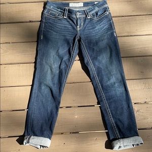 BKE Payton dark wash straight leg jeans